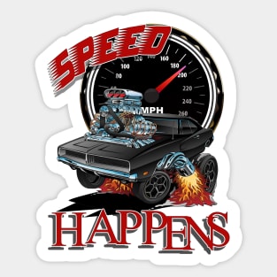 SPEED Happens Sticker